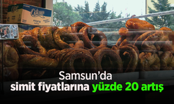 Samsun’da simit fiyatlarına yüzde 20 artış