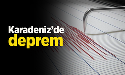 Karadeniz'de deprem!