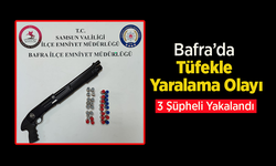 Bafra’da Tüfekle Yaralama Olayı: 3 Şüpheli Yakalandı