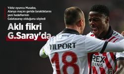 Yıldız oyuncu Musaba, Alanya maçını geride bıraktıklarını yeni hedeflerinin Galatasaray olduğunu söyledi, Aklı fikri