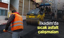 İlkadım’da sıcak asfalt çalışmaları
