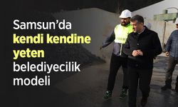 Samsun’da kendi kendine yeten belediyecilik modeli