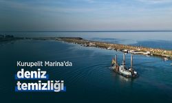 Kurupelit Marina’da deniz temizliği