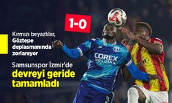 Samsunspor İzmir'de devreyi geride tamamladı 1-0