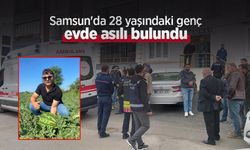 Samsun'da 28 yaşındaki genç evde asılı bulundu