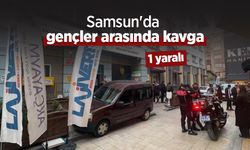 Samsun'da gençler arasında kavga: 1 yaralı