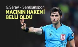 G.Saray - Samsunspor MAÇININ HAKEMİ BELLİ OLDU