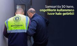 Samsun’da 50 hane, engellilerin kullanımına hazır hale getirildi
