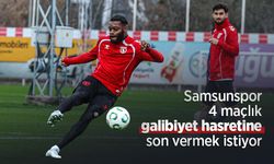 Samsunspor, 4 maçlık galibiyet hasretine son vermek istiyor