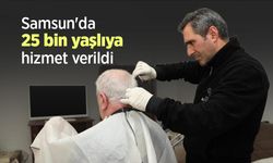 Samsun'da 25 bin yaşlıya hizmet verildi