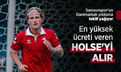 Samsunspor'un Danimarkalı yıldızına teklif yağıyor  En yüksek ücreti veren HOLSE'Yİ ALIR