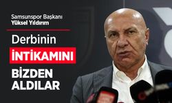 Samsunspor Başkanı Yüksel Yıldırım: Derbinin İNTİKAMINI BİZDEN ALDILAR