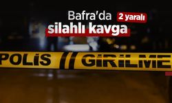 Bafra'da silahlı kavga: 2 yaralı