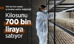 100 bin lira maaşlı işi bırakıp sektör değiştirdi! Kilosunu 700 bin liraya satıyor