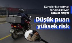 Düşük puan, yüksek risk: Kuryeler hız yapmak zorunda kalıyor, kazalar artıyor