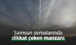 Samsun semalarında dikkat çeken manzara