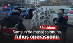Samsun'da masaj salonuna fuhuş operasyonu: 3 tutuklama