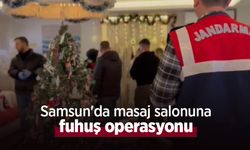 Samsun'da masaj salonuna fuhuş operasyonu