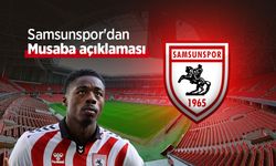 Samsunspor'dan Musaba açıklaması