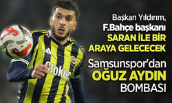Başkan Yıldırım, F.Bahçe başkanı Saran ile bir araya gelecek Samsunspor'dan OĞUZ AYDIN BOMBASI