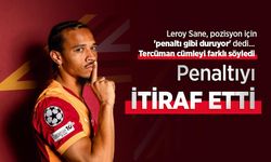 Leroy Sane penaltıyı İTİRAF ETTİ
