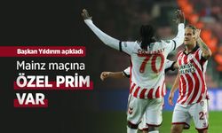 Başkan Yıldırım açıkladı, Mainz maçına ÖZEL PRİM VAR