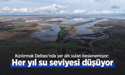 Kızılırmak Deltası’nda yer altı suları beslenemiyor: Her yıl su seviyesi düşüyor