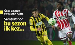 Samsunspor bu sezon ilk kez...