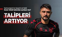 Samsunspor'un başarılı sol beki Soner Gönül takımdan ayrılıyor mu? TALİPLERİ ARTIYOR