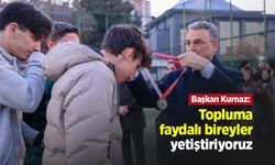 Başkan Kurnaz: "Topluma faydalı bireyler yetiştiriyoruz"