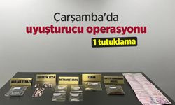 Çarşamba'da uyuşturucu operasyonu: 1 tutuklama