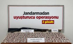Jandarmadan uyuşturucu operasyonu: 2 gözaltı