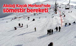 Akdağ Kayak Merkezi'nde sömestir bereketi