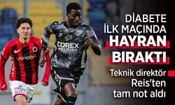 DİABETE İLK MAÇINDA HAYRAN BIRAKTI