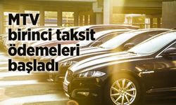 MTV birinci taksit ödemeleri başladı