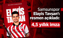 Samsunspor Elayis Tavşan’ı resmen açıkladı: 4,5 yıllık imza