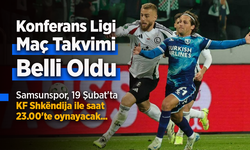 Konferans Ligi Maç Takvimi  Belli Oldu