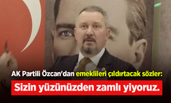 AK Partili Özcan'dan emeklileri çıldırtacak sözler