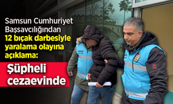 Samsun Cumhuriyet Başsavcılığından 12 bıçak darbesiyle yaralama olayına açıklama: "Şüpheli cezaevinde"