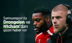 Samsunspor'da Drongelen ve Ntcham'dan güzel haber var