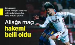 Samsunspor - Aliağa maçı hakemi belli oldu