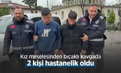 Kız meselesinden bıçaklı kavgada 2 kişi hastanelik oldu