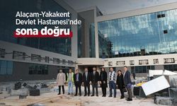 Alaçam-Yakakent Devlet Hastanesi'nde sona doğru