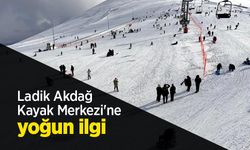 Ladik Akdağ Kayak Merkezi'ne yoğun ilgi