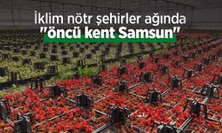 İklim nötr şehirler ağında "öncü kent Samsun"