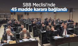 SBB Meclisi'nde 45 madde karara bağlandı
