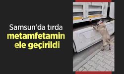 Samsun'da tırda metamfetamin ele geçirildi