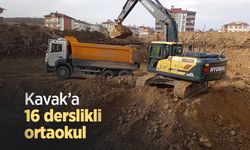 Kavak’a 16 derslikli ortaokul