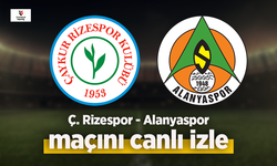 Ç. Rizespor - Alanyaspor canlı izle