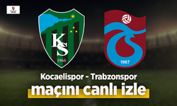 Kocaelispor - Trabzonspor canlı izle